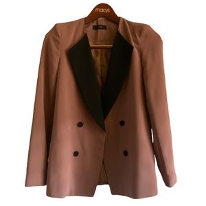 Dolly Varden - Double Breasted Blazer Size S Blush Pink